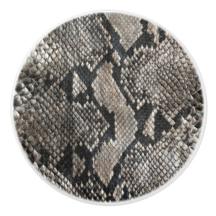 Lyxig Python Ormhud - Rik Elegant Mode Knopp