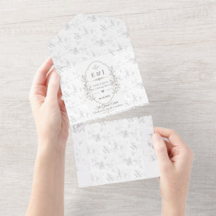 Lyxig Romantisk Bröllopsfirande Design
