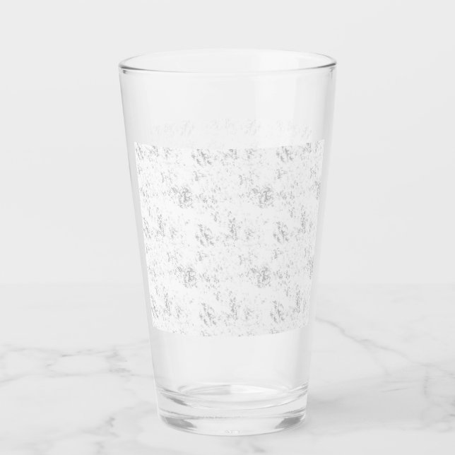 Lyxig Romantisk Bröllopsfirande Design Glaskopp (Framsida)
