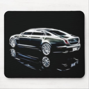 Lyxig Sedan för jaguar XJ Mousepad 2011 Musmatta