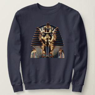 Lyxig T-shirt med guldbelagd egyptisk maskkonst