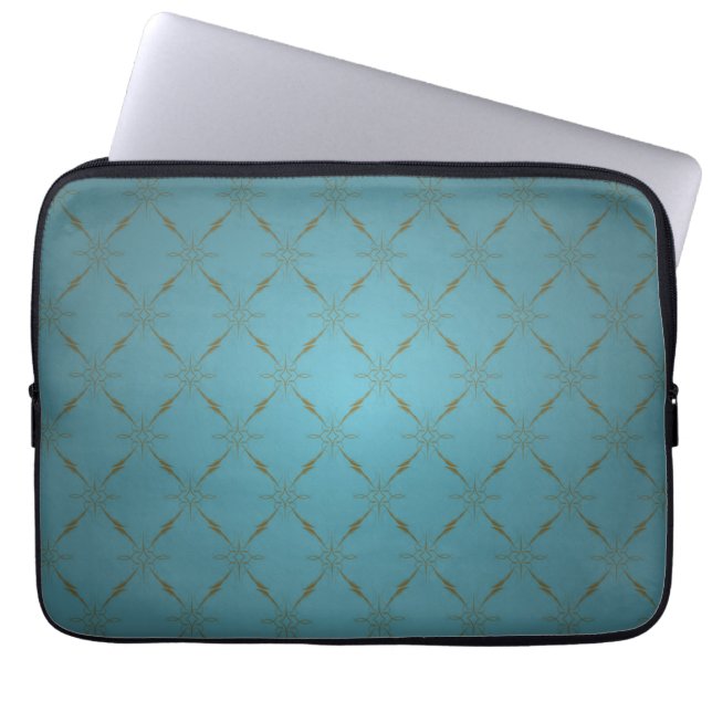 Lyxig tapet laptop sleeve (Framsidan)