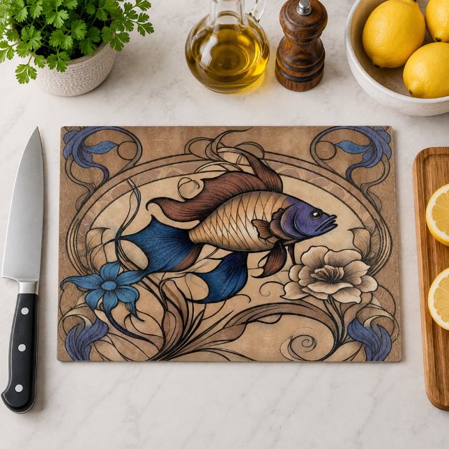 Lyxig tillflykt (Lavish Haven Cutting Board
)