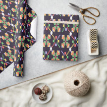 Lyxig traditionell Songket Pixel Broderimotiv 