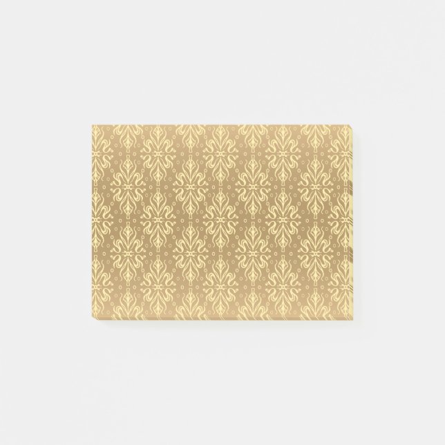 Lyxig Vintage Mönster 2 Post-it Block (Framsida)
