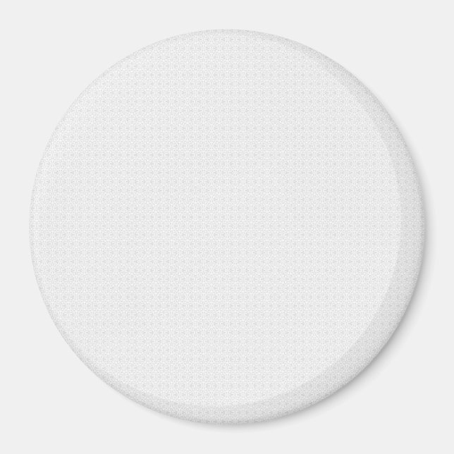 Lyxig vit monogram-filmappsats magnet (Framsidan)