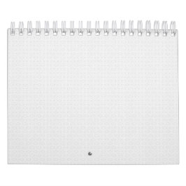 Lyxig vit monogramm filmappsats kalender