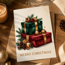 Lyxiga julpresenter God jul Holiday