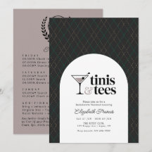 Lyxiga Tinis & Tees Golf Möhippa Helg