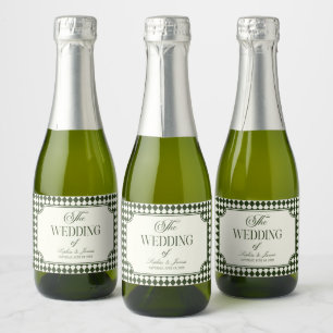 Lyxigt gammalt olivgrönt vintagebröllop