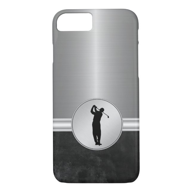 Lyxigt manar Golftema Case-Mate iPhone Skal (Baksida)