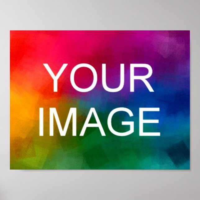 Lyxigt tungt papper Skapa din egen foto Poster (Framsidan)