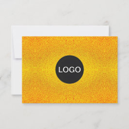 Lyxigt varumärkeslogotyp, elegant guldklinga prese