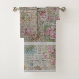 Lyxiumets moderna Vintage Blommigt Ro