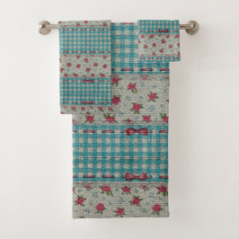 Lyxiumets moderna Vintage Blommigt Ro