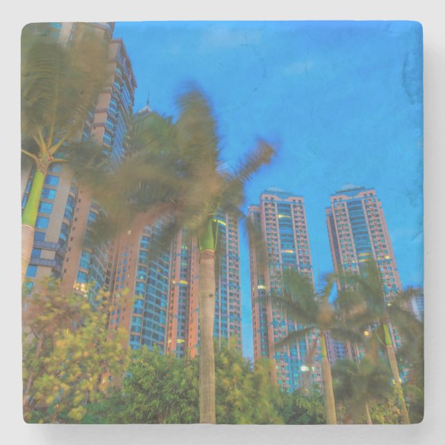 Lyxkondominier i China Stenunderlägg (Framsidan)