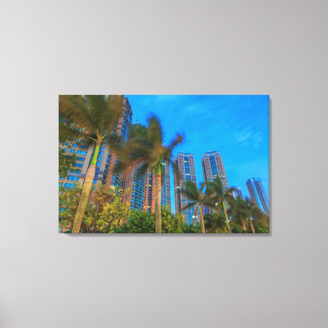 Lyxkondominium i China Canvastryck (Framsida)