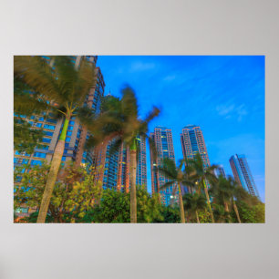 Lyxkondominium i China Poster