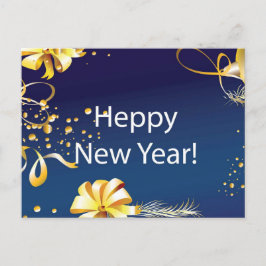 lyxkort, Gott nytt år. Helg Vykort