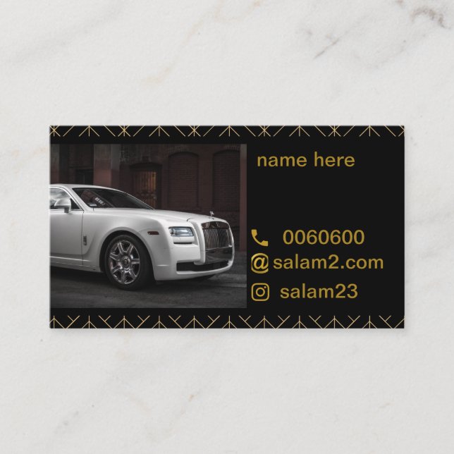 lyxkort visitkort (Framsida)