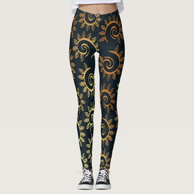 Lyxprydnadsföremål 39 leggings (Framsida)
