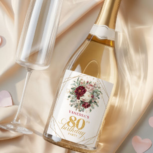 Lyxrosa Burgunder 80-års Champagne