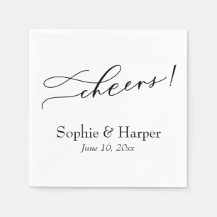 Lyxskript - enkel typografi! pappersservett