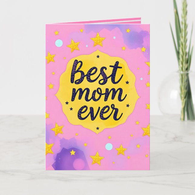 Lyxstjärnor Trendig presentkollektion Kort (Framsida)