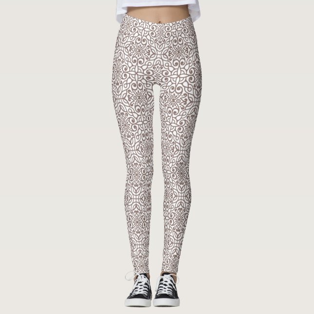 Lyxurprydnader 8 leggings (Framsida)