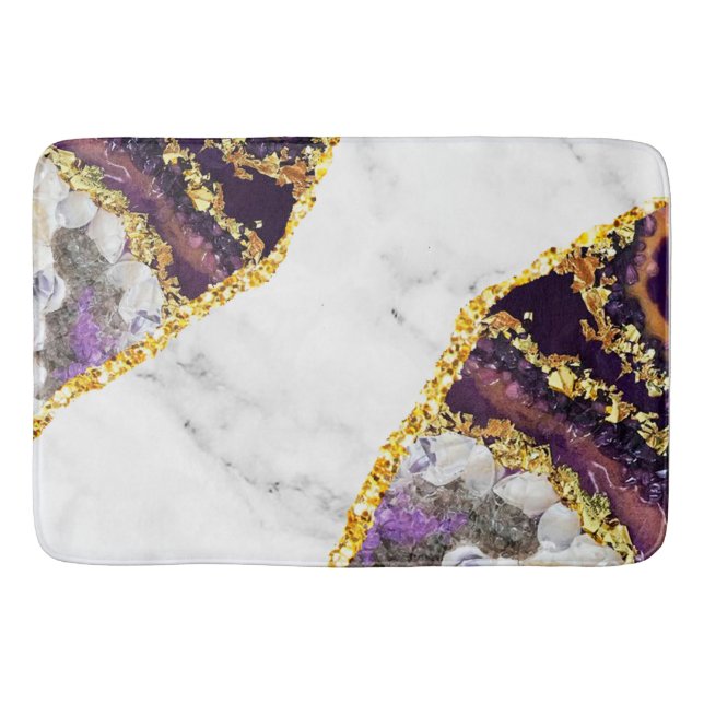 Lyxury Insida Marble Stone Glitter Beach Towel Badrumsmatta (Framsidan)