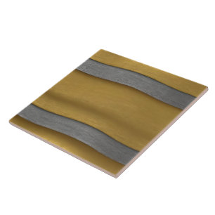 Lyxury Linen Modern Silver Guld Struktur Kakelplatta
