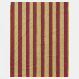 Lyxury Modern Burgundy Guld Linen Collection Fleecefilt