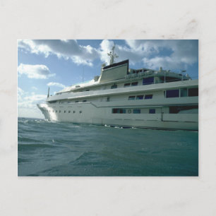 Lyxyacht Vykort