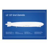 LZ 127 Graf Zeppelin - Planer för flygplansavtryck