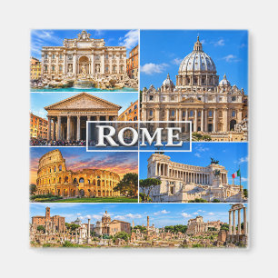 LZO002 ROM, Lazio, Italien, Kylskåp Magnet