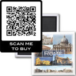 LZO002 ROME, Lazio, Italien, Fridge Magnet<br><div class="desc">Här hittar du semesterens souvenir. Den här kategorin innehåller kylmagneter från många platser i Italien (LZO002 ROME, Lazio, Italien, kylmagnet). Fantastiska vänner och släktingar med de unika souvenirerna från ditt underbara resa. Prova oss. #LeoPepeDesign - st. peters basilica, roman Forum, victor emmanuel ii monument vittoriano, europe italien rome, saint peter...</div>