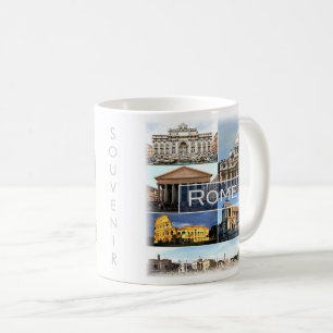 LZO002 ROME, Lazio, Italien Kaffemugg