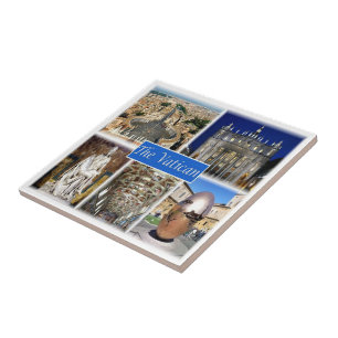 LZO004 VATICAN, Lazio, Italien, Kakelplatta