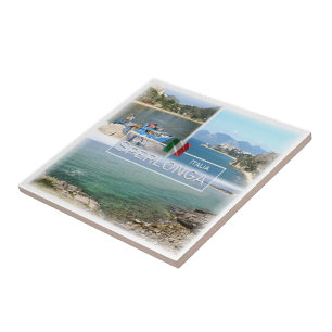 LZO017 SPERLONGA, Mosaic, Lazio, Italien Kakelplatta