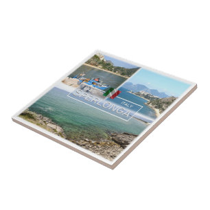 LZO021 SPERLONGA, Lazio, Italien Kakelplatta