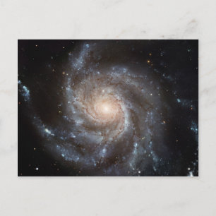 M101 Pinjul Spiral Galaxy NASA Vykort