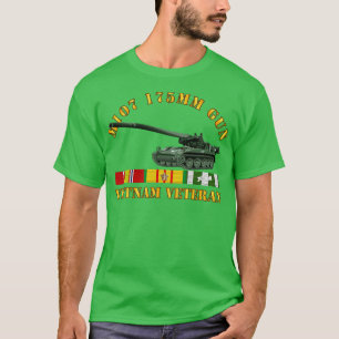M107 175 mm Gun Vietnam Vet w VN SVC T Shirt