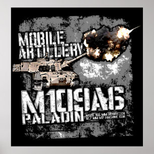 M109-howitzer Poster