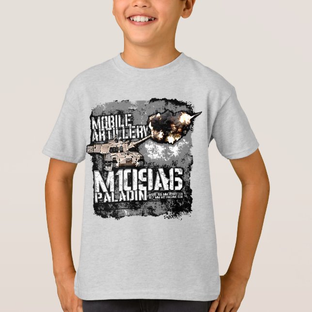 M109 howitzer t shirt (Framsida)