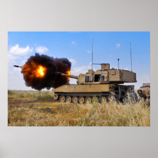 M109A6 Paladin Poster