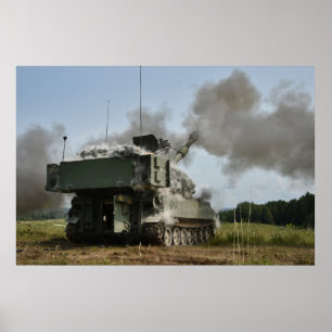 M109A6 Paladin Poster
