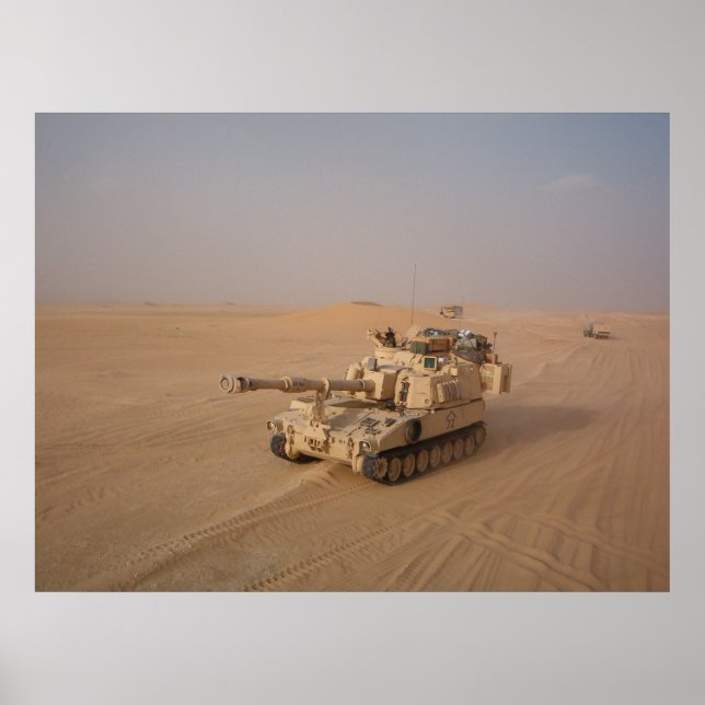 M109A6 Paladin Poster (Framsidan)