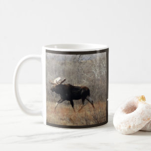M10 Älgstång i buskar Kaffemugg