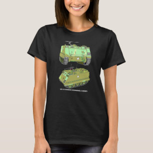 M113 APC-diagram för beväpnad personal T Shirt