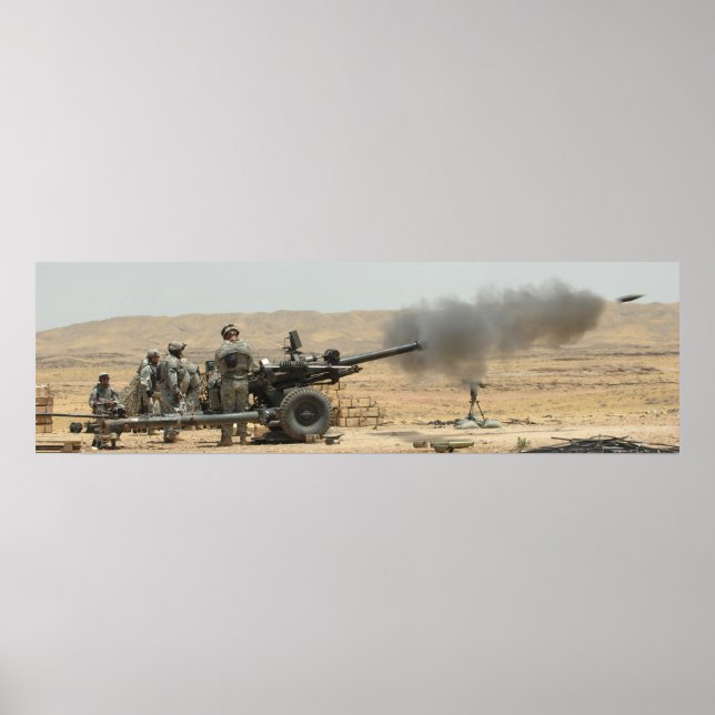 M119 Howitzer Poster (Framsidan)